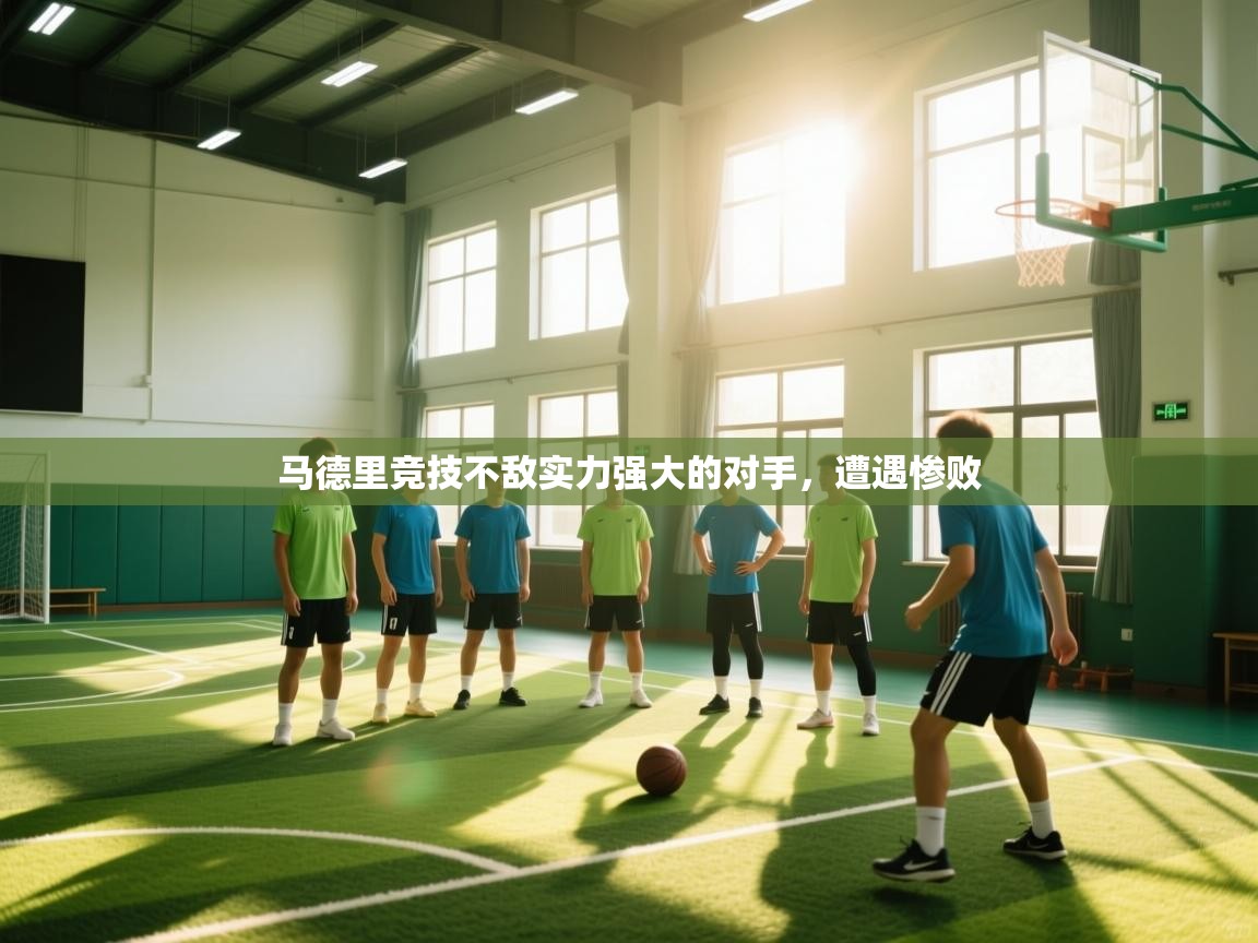 马德里竞技不敌实力强大的对手,遭遇惨败 第2张